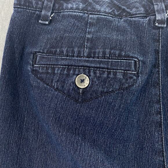 Bandolino Comfort Stretch Waistband Capri Cropped Denim Pants Jeans Women Sz 10 - Picture 5 of 11